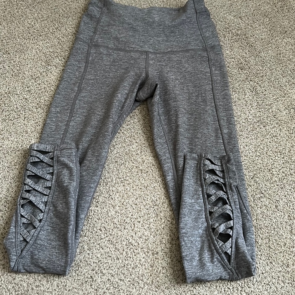 Lululemon Grey Leggings High Rise